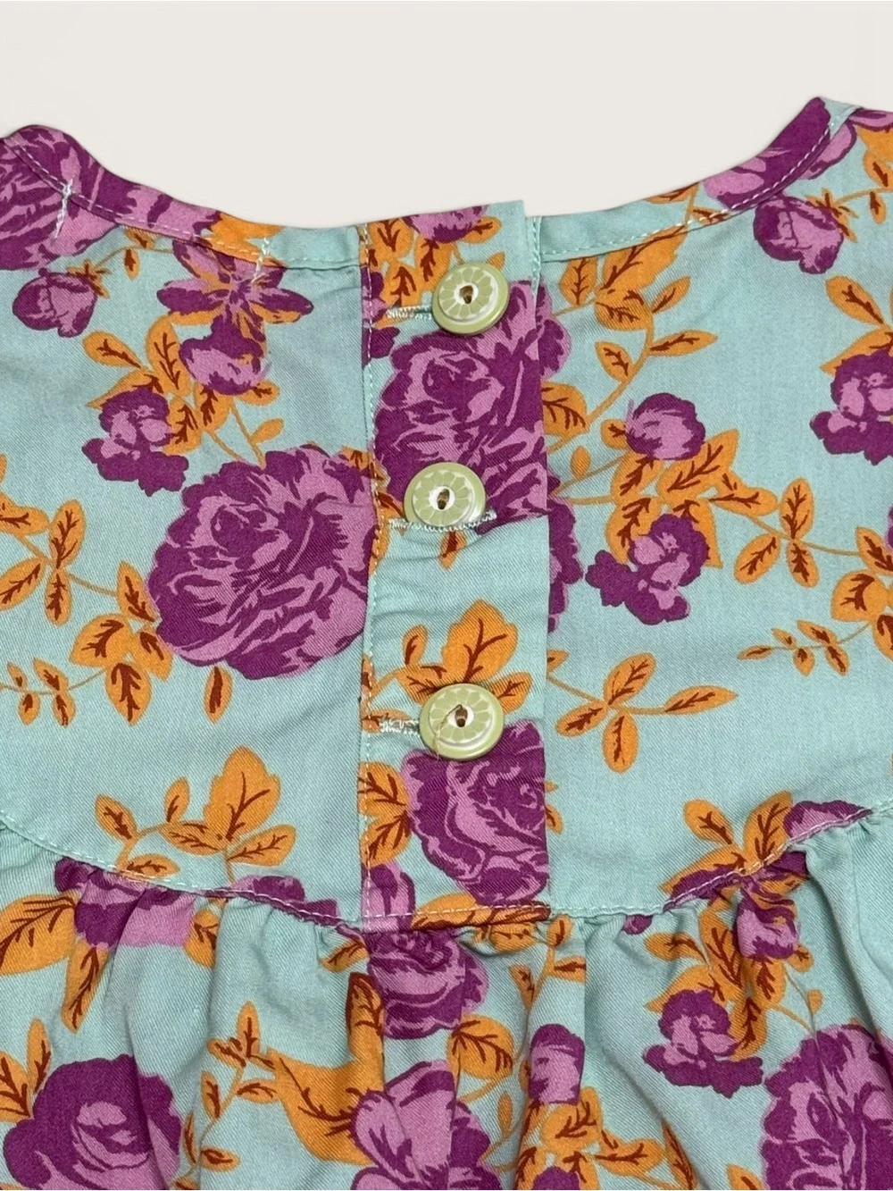 Matilda Jane Vault Purple Posies Flutter Dress Girls Size 4